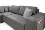 Atelier Del Sofa Loft Left - Sofá-cama de esquina Gris